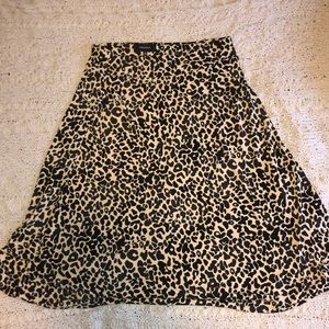 Flows Leopard Print Midi Skirt - Size: M